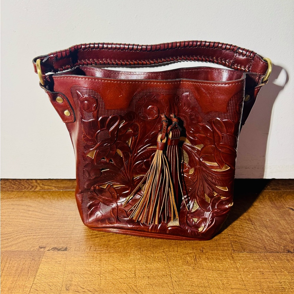 Patricia Nash Leather Handbag